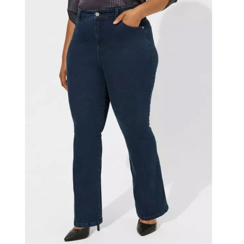 Torrid Trio Boot High-Rise Jean 22-26 regular fit slim bootcut limitless stretch
